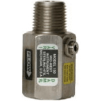Mid-West Adjustable Pulsation Dampener and Non-Adjustable Snubber, Model 150